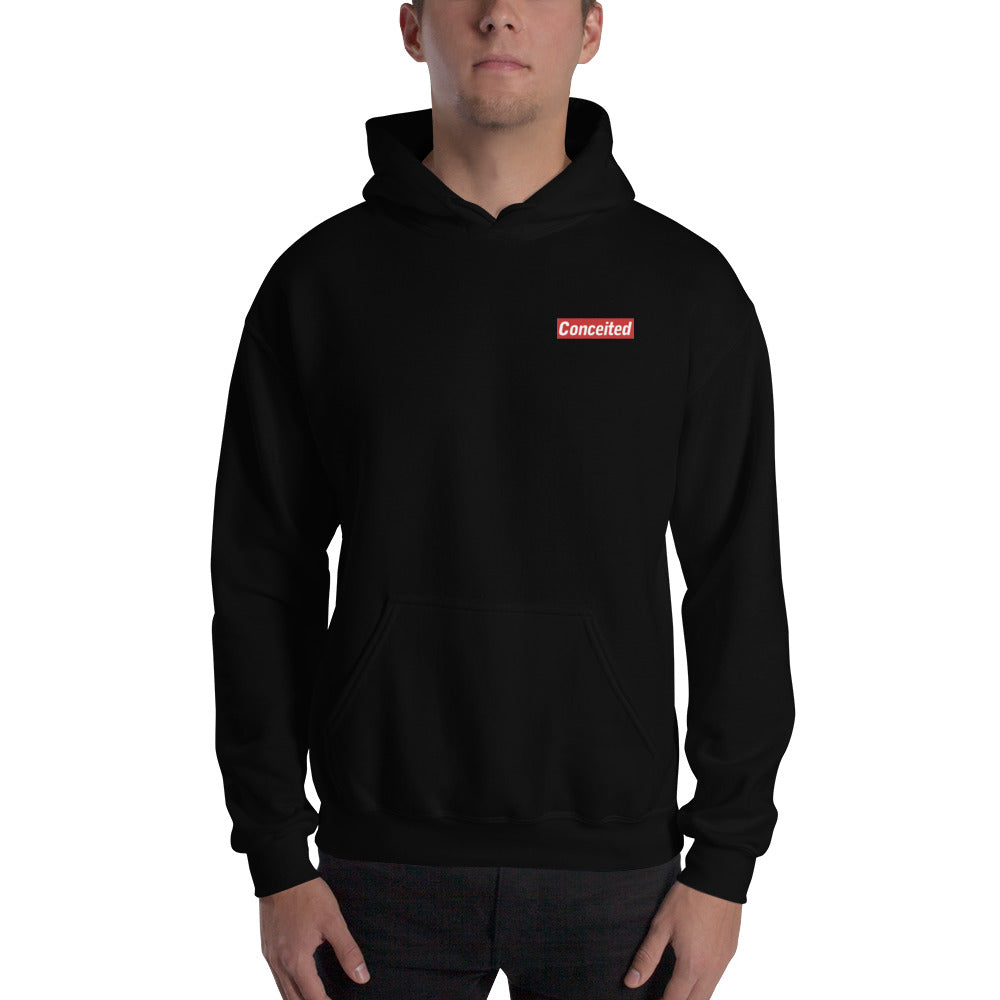 Conceited Bastards , Supremely Conceited Embroidered Hoodie-Conceited Bastards